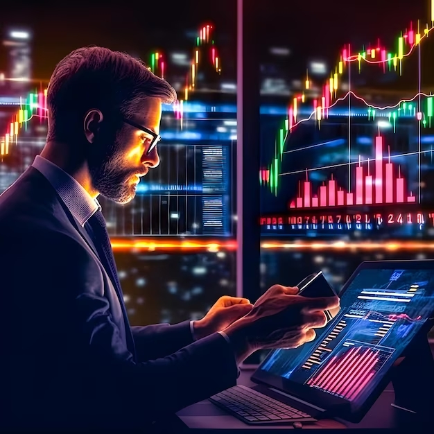 man-sits-front-computer-screen-that-says-stock-market_777576-1896